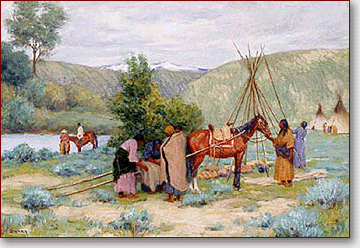 Campamento sioux